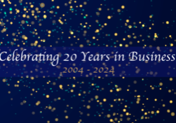 20 Yrs in Business - Website News Banner Image